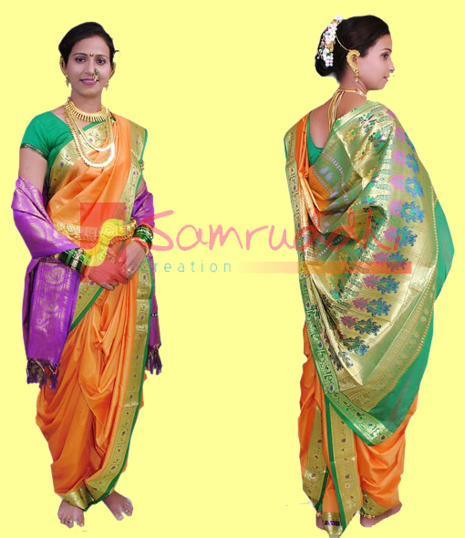Guide to drape a nauvari saree